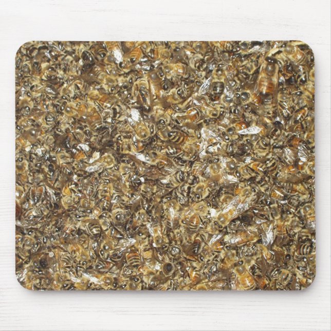 Alfombrilla De Ratón Enjambre de la abeja (Frente)