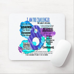 Alfombrilla De Ratón Enneagram Tipo 8 - Soy El Challenger