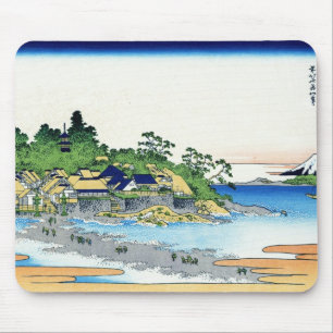 Alfombrilla De Ratón Enoshima en la provincia de Sagami Katsushika