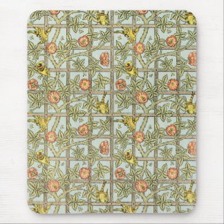 Alfombrilla De Ratón Enrejado de William Morris, Textil de Jardín Vinta