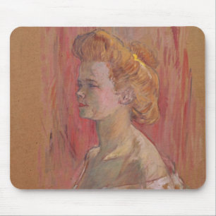 Alfombrilla De Ratón Enrique de Toulouse-Lautrec el la esfinge, 1898