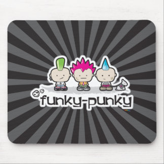 Alfombrilla De Ratón Enrrollado-Punky Mousepad negro