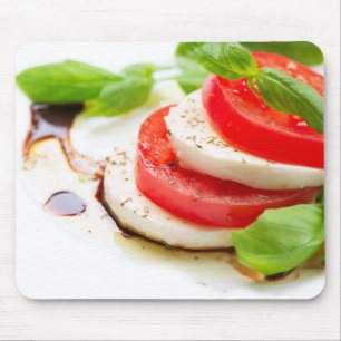 Alfombrilla De Ratón Ensalada de Caprese. Rebanadas del tomate y de la