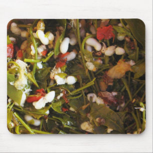 Alfombrilla De Ratón Ensalada de huevo de hormiga roja... Comida callej