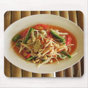 Alfombrilla De Ratón Ensalada de Papaya picante [Som Tam] ... Comida la