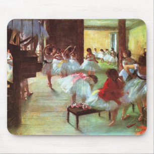 Alfombrilla De Ratón Ensayo de ballet - Edgar Degas - 1880