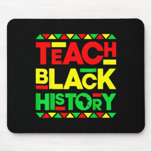 Alfombrilla De Ratón Enseña Historia Negra Melanina Afro Orgullo Africa