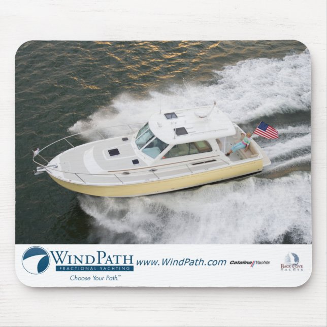 Alfombrilla De Ratón Ensenada trasera 33 Mousepad de WindPath (Frente)