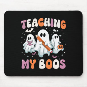 Alfombrilla De Ratón Enseñando a mi profesor de boos profesor fantasma 