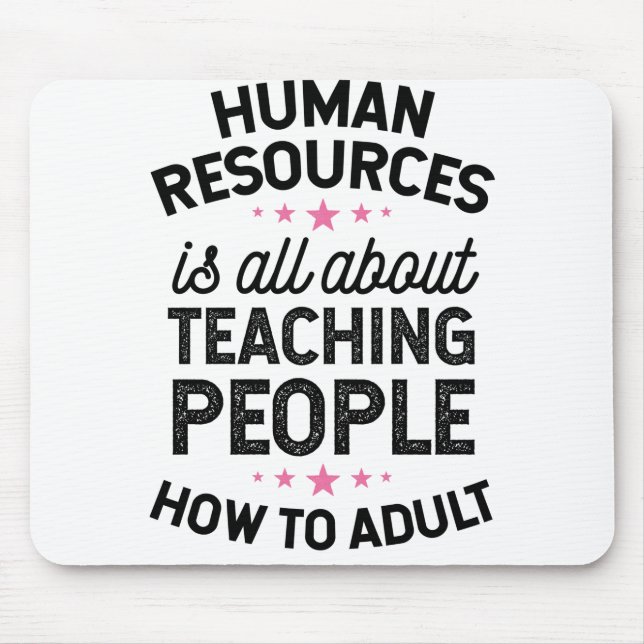 Alfombrilla De Ratón Enseñar A Las Personas A Adultar (Frente)