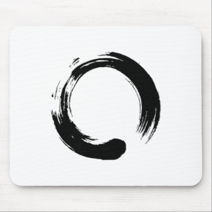 Alfombrilla De Ratón Enso, Zen, Círculo, Símbolo, Budismo, Buda, Medita