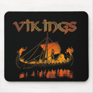Alfombrilla De Ratón Entierro Mousepad de Viking