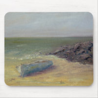 Entrada de marea - Barco en la orilla