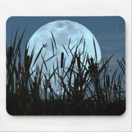 Alfombrilla De Ratón Entre la luna y el pantano Mousepad