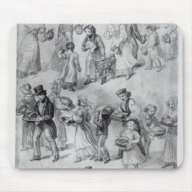 Alfombrilla De Ratón Entrega de la cena, 1841 (Frente)