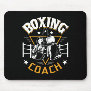 Alfombrilla De Ratón Entrenador de boxeo Kickboxer Boxer 1