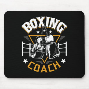Alfombrilla De Ratón Entrenador de Boxeo - Kickboxing Kickboxer Gimnasi
