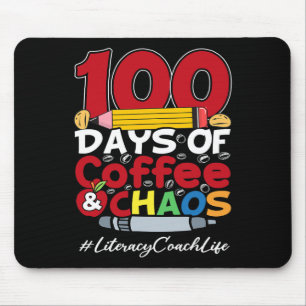 Alfombrilla De Ratón Entrenadora de alfabetización feliz a las mujeres