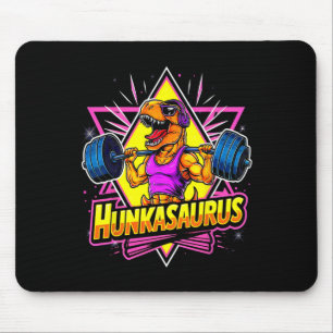 Alfombrilla De Ratón Entrenamiento de gimnasio Hunkasaurus T-rex Powerl