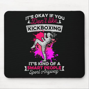 Alfombrilla De Ratón Entrenamiento de kickboxing como kick boxing