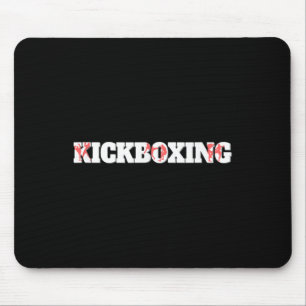 Alfombrilla De Ratón Entrenamiento de pelea en jaula de kickboxing
