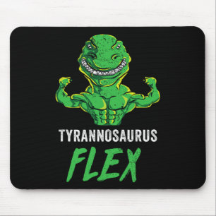 Alfombrilla De Ratón Entrenamiento de T Rex Dinosaurio Divertido Gimnas