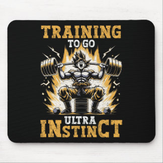 Alfombrilla De Ratón Entrenamiento Para Ir Ultra Instinto Gym Halterofi