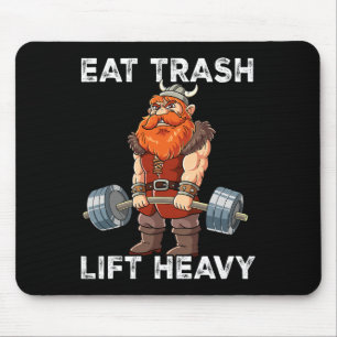 Alfombrilla De Ratón Entrenamiento Viking Gym Peso Comer Elevación Pesa