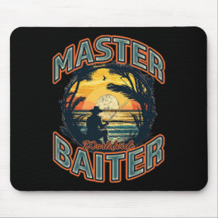 Alfombrilla De Ratón Entusiasta de la pesca mundial de Master Byiter