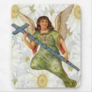 Alfombrilla De Ratón Enviando mensaje Angel Mouse Pad