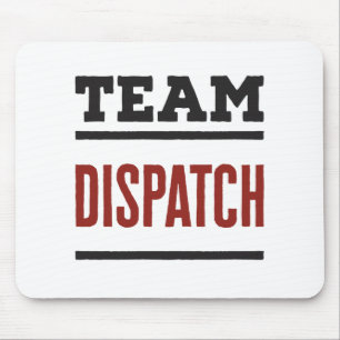 Alfombrilla De Ratón Envío de equipo 911 Dispatcher de emergencia