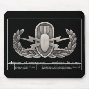 Alfombrilla De Ratón EOD 2 técnicos