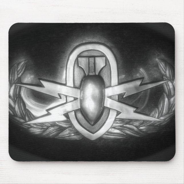 Alfombrilla De Ratón EOD Badge Mousepad (Frente)