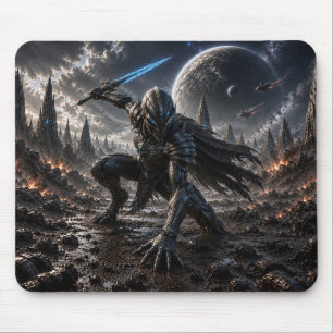 Alfombrilla De Ratón Epic Alien Knight in a Distant Galaxy