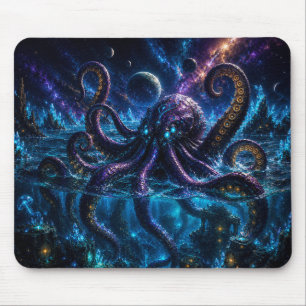 Alfombrilla De Ratón Epic Purple & Blue Celestial Kraken Mouse Pad
