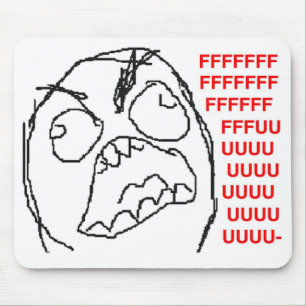 Alfombrilla De Ratón Epic Rage Guy Mousepad