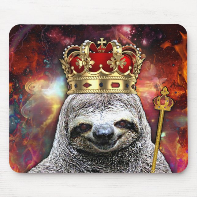 Alfombrilla De Ratón Epic Sloth king musepad (Frente)