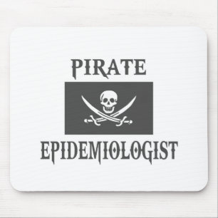 Alfombrilla De Ratón Epidemiólogo pirata