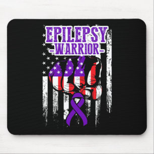 Alfombrilla De Ratón Epilepsia Conciencia Sobreviviente de Guerrero Epi