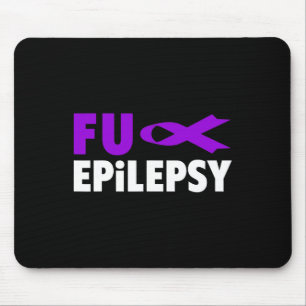 Alfombrilla De Ratón Epilepsia de Fck - Conciencia de la epilepsia en e