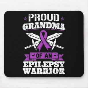 Alfombrilla De Ratón Epilepsia Warrior Grandma Epileptic Seizade Disord