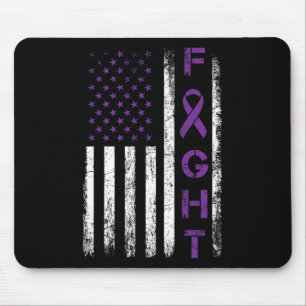 Alfombrilla De Ratón Epilepsy Fighter Bandera de Estados Unidos - Comba
