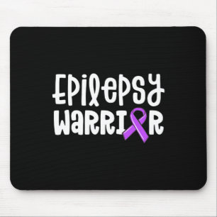 Alfombrilla De Ratón Epilepsy Warrior Kids Purple Ribbon Awareness Muje