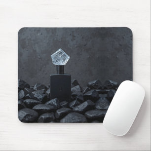 Alfombrilla De Ratón Equilibrio de cristal de hielo