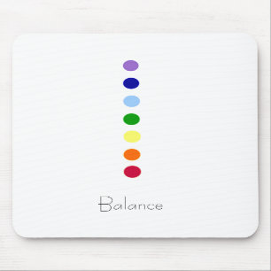 Alfombrilla De Ratón Equilibrio - Simple Chakra Line Mousepad
