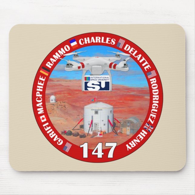 Alfombrilla De Ratón Equipo 147 Mousepad de MDRS (Frente)