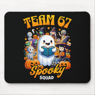 Alfombrilla De Ratón Equipo 67 Equipo Espeluznante Divertido Seis Siete