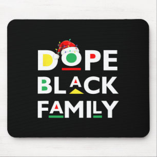 Alfombrilla De Ratón Equipo Africano Afro Familia Negra de Drogas Afric
