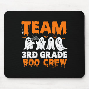 Alfombrilla De Ratón Equipo de 3er grado Boo Crew Fantasma de Halloween