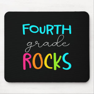 Alfombrilla De Ratón Equipo de 4º grado Rocks Maestra de 4º grado